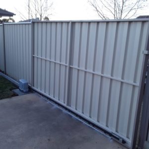 Colour Bond Automatic Sliding Gate
