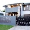 Laser Cut Design Sliding Gate
